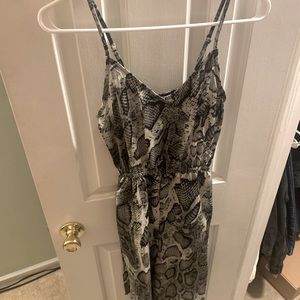 Boutique snakeskin jumpsuit! 🐍